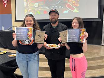 Winners with Zach from Country Butcher