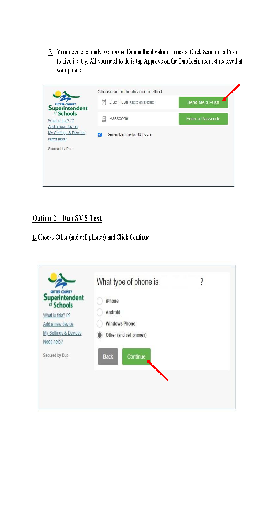 DUO-Initial Enrollment, Page 5