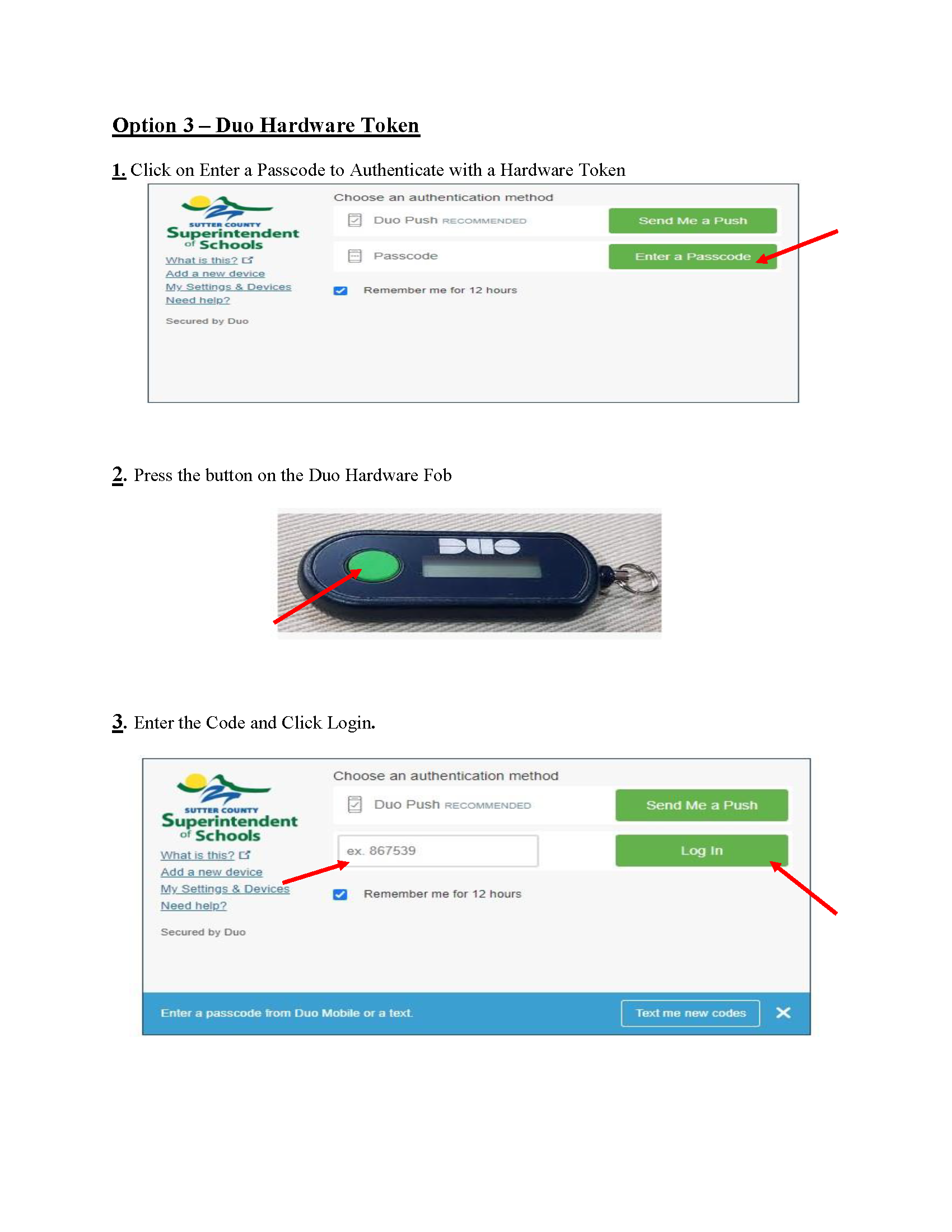DUO-Initial Enrollment, Page 7